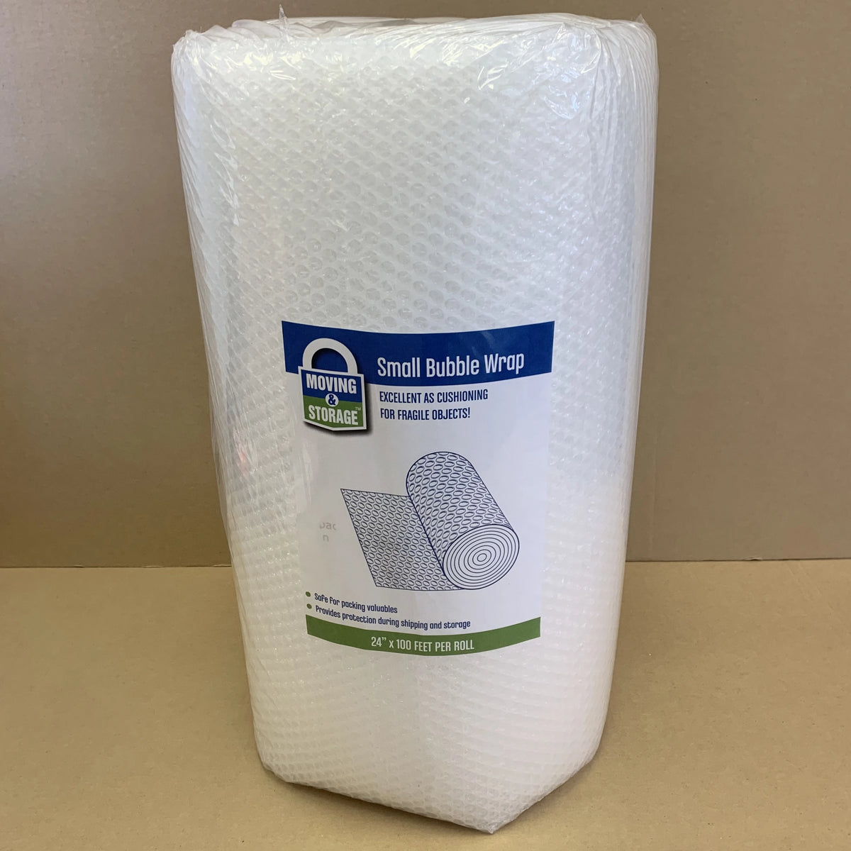 Small Bubble Wrap 24" x 100' Moving & SelfStorage Supplies