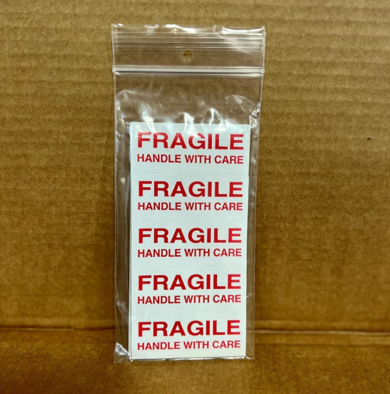 "FRAGILE" Labels