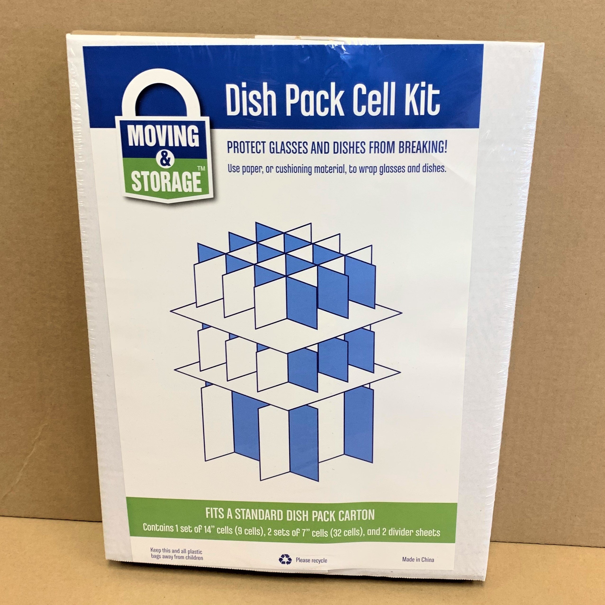 Glass & Dish Packing Kit for Dish Pack